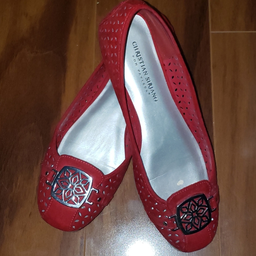 Christian Siriano for Payless Red Flats